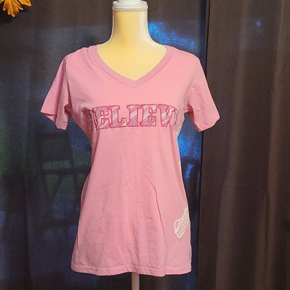 "BELIEVE" Cancer survivor tee shirt
